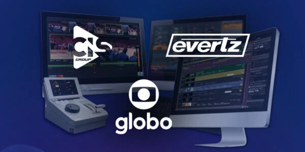 Implantação de replay esportivo ao vivo da CIS Group, Evertz e Globo com DreamCatcher e Google Cloud.