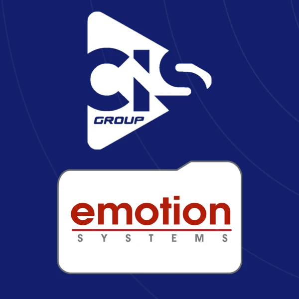 CIS Group and Emotion Systems partnership graphic.