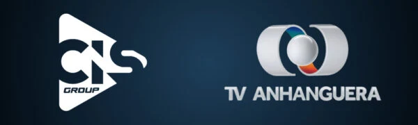 CIS Group and TV Anhanguera logos.