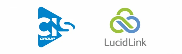 CIS Group and LucidLink partnership graphic.